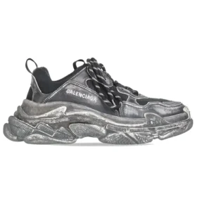 Triple S Sneaker’lar “Soluk Siyah” 524039W3CN31000