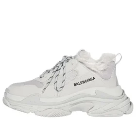 Triple S Sneaker’lar “Suni Kürk – Gri” 668562W3CQ51210