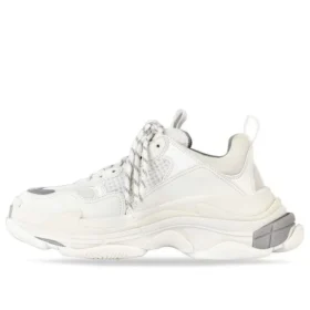 Triple S Sneaker’lar “White Metal Grey” 536737W2FS41200