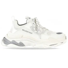Triple S Sneaker’lar “White Metal Grey” 536737W2FS41200