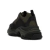 Triple S Sneaker’lar “Zeytin Yeşili Siyah” 536737W2FW24010