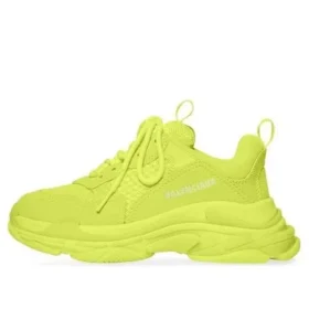 Triple S Sneakers “Fluo Sarı” 654251-W2CA5-7590