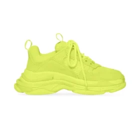 Triple S Sneakers “Fluo Sarı” 654251-W2CA5-7590