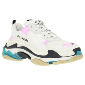 Triple S Spor Ayakkabı “White Pink” 524039W09OM9054