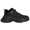 Triple S “Suni Kürk – Siyah” 668562W3CQ51000