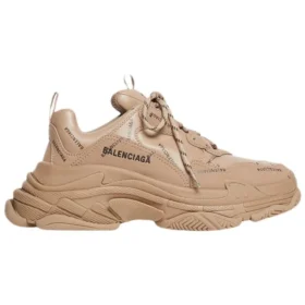 All Over Logo Triple S “Bej” 536737W2FA19911