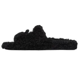 Tüylü Terlikler “Cities Paris Black” 654747W2DO21001
