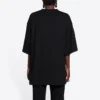 Unisex FW 21 Ücretsiz Harf Baskılı Siyah 661715TKVD31070
