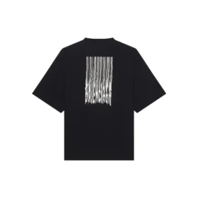 Unisex FW21 Baskılı Yuvarlak Yaka Tişört Siyah 661715TKVE51070
