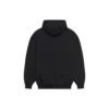 Unisex FW21 Polar Logo Baskılı Uzun Kollu Kapüşonlu Siyah 600583TKVI81070