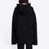 Unisex FW21 Serbest Harf Baskılı Sweatshirt Siyah 661711TKVD41070