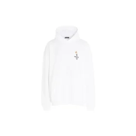 Unisex Logolu Oversize Sweatshirt Beyaz 620973TIV459040