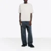 Unisex SS21 Logolu Tişört Gri 612966TIV542970
