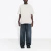 Unisex SS21 Logolu Yuvarlak Yaka Gri 641675TKV712966