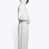 Unisex SS21 Moda Haftası Büzülmüş Gri 651799TKV852984