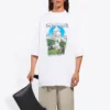 Unisex SS21 Oversized Pamuklu Beyaz 641614TJVH69000