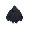 Unity Sports Icon Atkı Tam Fermuarlı Oversized Kapüşonlu Sweatshirt “Koyu Mavi” 794747TQVM24021