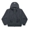Unity Sports Icon Incognito Fermuarlı Kapüşonlu Sweatshirt Oversized “Siyah” 794030TQVB24372