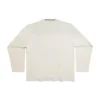 Uzun Kollu Oversized Tişört “Off White” 739783TOVF49199