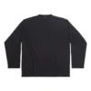 Uzun Kollu Tişört Oversized “Siyah Soluk” 739783TOVF49034