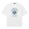 Varsity Logo Tişört Orta Kesim “Beyaz” 612966TLV891375
