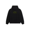 Worldwide Logo Popover Kapüşonlu Sweatshirt “Siyah Sarı” 674986TLVA71361