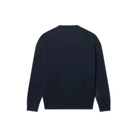 Worldwide Retail Therapy Bisiklet Yaka Sweatshirt “Yıkanmış Siyah Sarı” 676629TLVA91361