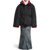 Wrap Parka Ceket “Siyah” 751715TNO191000