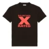 X-Rated Küçük Slim Fit Kısa Kollu Siyah 612964TIVA71076
