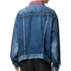 Yaka Logolu Denim Ceket “Mavi” 571324TCW032340