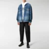 Yaka Logolu Denim Ceket “Mavi” 571324TCW032340