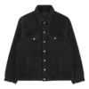 Yastıklı Japon Denim Ceket “Siyah” 681689TIWA21440