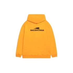 Year Of The Tiger Kapüşonlu Sweatshirt Orta Kesim “Turuncu” 600583TLVI67702