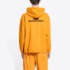Year Of The Tiger Kapüşonlu Sweatshirt Orta Kesim “Turuncu” 600583TLVI67702