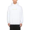 Yeni Telif Hakkı Orta Kesim Kapüşonlu Sweatshirt “Beyaz” 570811TIV559152