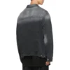 Yıkanmış Denim Ceket Geniş Kesim “Siyah” 662772TKVG51000