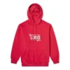 Your Logo Here Popover Kapüşonlu Sweatshirt “Raspberry White” 651799-TKV83-6295