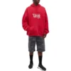 Your Logo Here Popover Kapüşonlu Sweatshirt “Raspberry White” 651799-TKV83-6295
