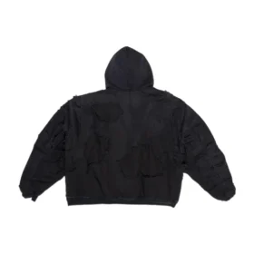 Yıpranmış Bomber Ceket “Siyah” 698844TKP271000
