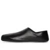 Yumuşak Dana Derisi Kare Burunlu Slip-On “Siyah” 702072WBDH11000