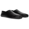 Yumuşak Dana Derisi Kare Burunlu Slip-On “Siyah” 702072WBDH11000