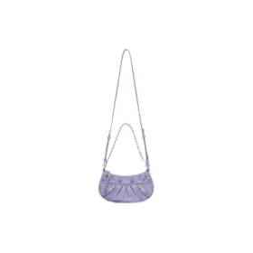 Zincirli Le Cagole Mini Çanta “Lilac” 6958141VG9Y5304