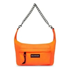 Zincirli Raver Orta Boy Çanta “Fluo Orange” 7410802AACO7526