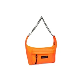 Zincirli Raver Orta Boy Çanta “Fluo Orange” 7410802AACO7526